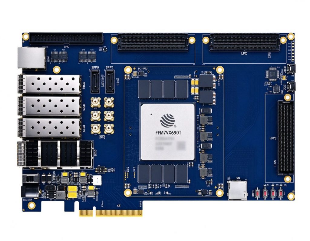 Fudan Micro JFM7VX690T 中国 Virtex-7 FPGA 開発ボード DUF7690T