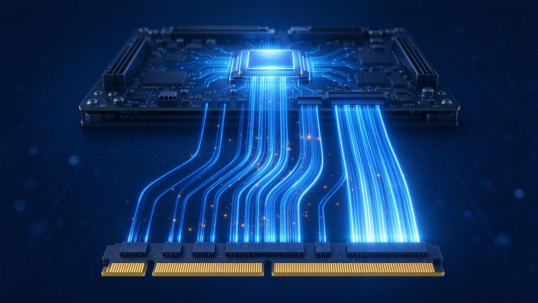 PCIe 帯域の設計：Gen3 x4 から x16 まで、実効帯域はどれだけ得られるか